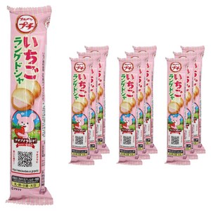 부르본 쁘띠 랑그드샤 딸기 맛, 40g, 10개