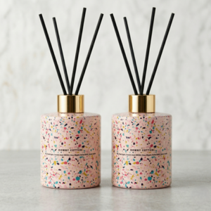 플렌느 마블 디퓨저 2p + 스틱 10p + 쇼핑백형 박스