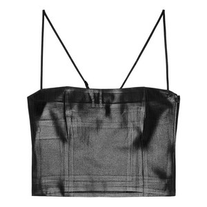 디젤 트레저 로고 장식 탱크 탑, 블랙계열, Italy 38(KR 44)