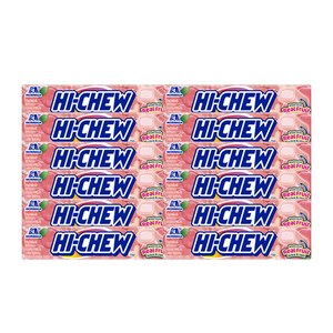 모리나가 하이츄 복숭아맛, 57g, 12개
