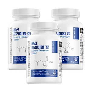 뉴트리영 류신 단백질 프리미엄 정 1000mg, 60g, 3개