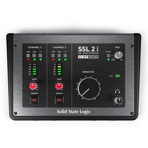 [기어라운지 정품] SSL 2 MKII USB-C 오디오 인터페이스 2in 4out / 레거시 4K 스트리밍 레코딩