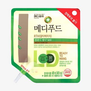 메디푸드 RTH 경관식 엘디 400 (400ml x 20팩), 400ml, 20개