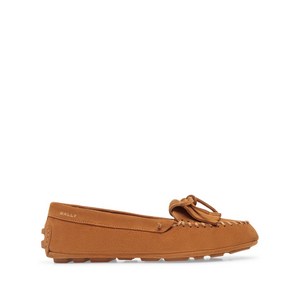 발리 태슬 디테일 가죽 로퍼