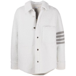 톰 브라운 4 바 시어링 재킷, 화이트계열, Numeric 0(KR 90)