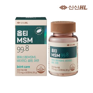 신신제약 옵티 MSM 99.8 (60정/1개월분), 1개, 60정