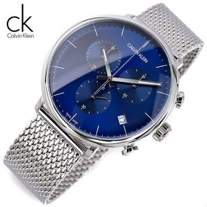 [스위스메이드] 캘빈클라인 K8M2712N 크로노그래프 남성용 매쉬밴드 명품 시계 고가손목시계