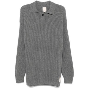 엠포리오아르마니 골지 니트 폴로 셔츠, 그레이계열, Standard M(KR 100)