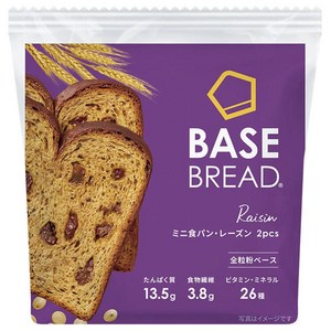베이스푸드 베이스 브레드 미니 식빵 & 건포도 2개입 402g, 1개