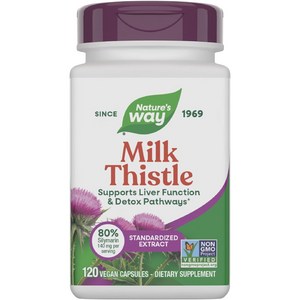 네이쳐스웨이 밀크 시슬 비건 캡슐, 120정, 1개