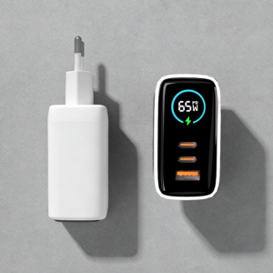 SEVOREN 65W PPS PD GaN 3포트 디스플레이 초고속 충전기