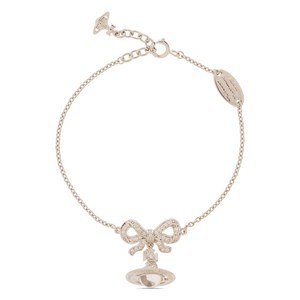 비비안웨스트우드 구체 리사이클 실버 크리스털 브레이슬릿