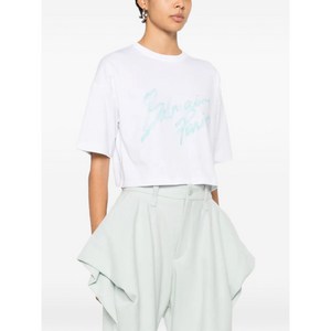 발망 크롭 티셔츠, 화이트계열, Standard L(KR 66)