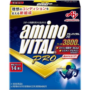 아미노바이탈 프로 3800mg 14포 aminoVITAL 아미노산 BCAA 등 비타민 함유 보충제, 1개, 61.6g