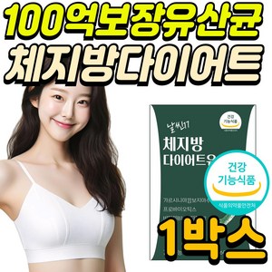 헬씨은 체지방컷 bn17 유산균 다이어트 식약청인증 비에날17 비에날씬, 1개, 60정