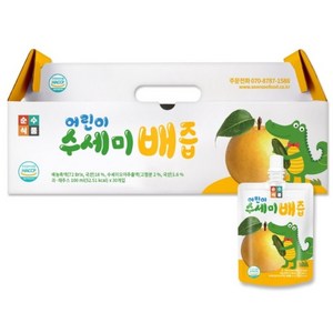 순수식품 어린이 수세미 배즙, 100ml, 30개