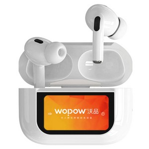 우포우 에어프로5P 스마트 스크린 TWS 블루투스 이어폰