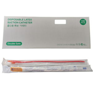 더블세이프 흡인용 튜브 카테터 16FR DISPOSABLE LATEX SUCTION CATHETER, 1개