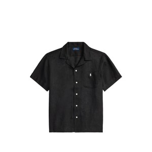 폴로랄프로렌 로고 자수 셔츠, 블랙계열, Standard XL(KR 43)
