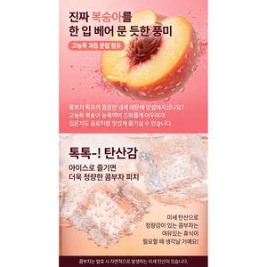 티젠 콤부차 피치