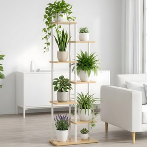 CK리빙 거실 화분 정리대 인테리어 거치대 선반