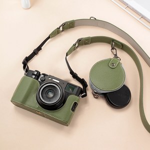 알파이즈 후지필름 X100VI 속사 케이스, 그린, 1개