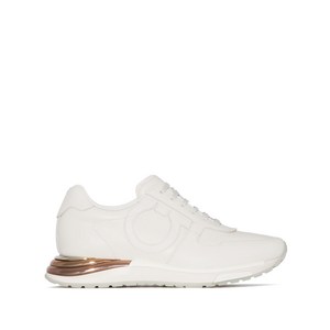 페라가모 브루클린 가죽 스니커즈