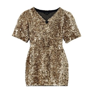 마크제이콥스 시퀸 장식 미니 드레스, 골드계열, Standard M(KR 66)