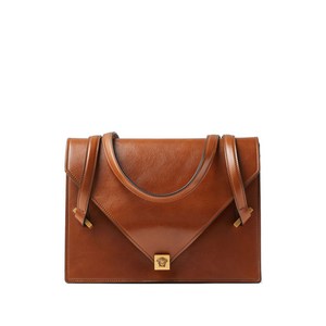 베르사체 세브린 레더 숄더 백