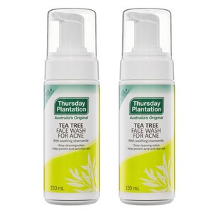 써스데이플랜테이션 티트리 데일리 페이스 워시 수딩 카모마일 함유, 150ml, 2개