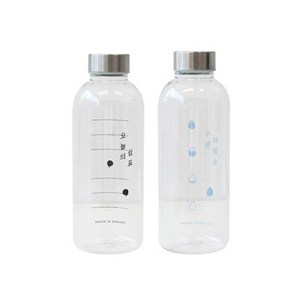 쓰임 보틀 650ml x 2p 세트, 오늘의 쉼표, 수분 저장소