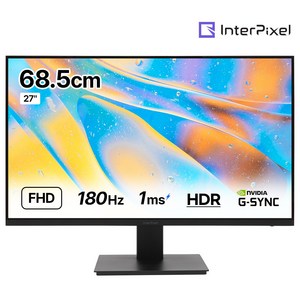 인터픽셀 IP2744 FHD 180Hz 27인치 게이밍 모니터, IP2744(무결점), 68.5cm