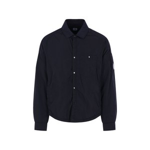 C.P.컴퍼니 버튼 업 셔츠 재킷, 블루계열, Standard M(KR 100)