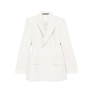 발렌시아가 아워글래스 더블 브레스티드 블레이저