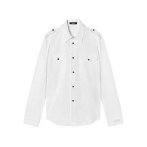 베르사체 버튼 포켓 셔츠, 화이트계열, Italy 48(KR 39)