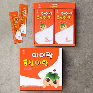천제명 6년근 키즈홍삼젤리 아이랑 홍삼이랑 (20g x 30포)+쇼핑백, 1세트, 600g