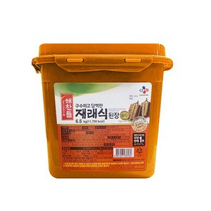 해찬들 재래식 된장 6.5Kg, 1개