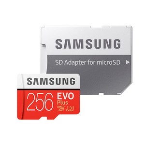 삼성전자 정품 EVO Plus 마이크로SD 메모리카드 MB-MC256HA/KR