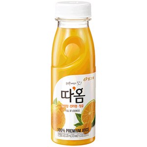 빙그레 따옴주스 천혜향한라봉청귤 235ml 무료냉장배송, 10개