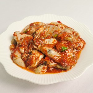 저염발효 국내산 통영 어리굴젓 30년 전통 밥도둑 젓갈, 6개, 330g