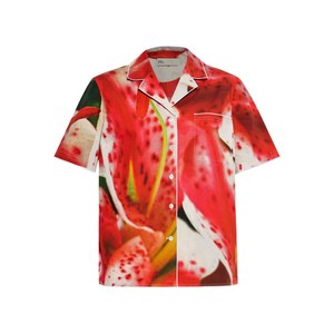 토리 버치 플로럴 프린트 셔츠, 핑크계열, US 2(KR XS/S)