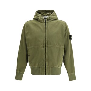 스톤 아일랜드 후드 집업 재킷, 그린계열, Standard XXL(KR 110)