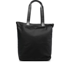 엠포리오아르마니 로고 토트 백