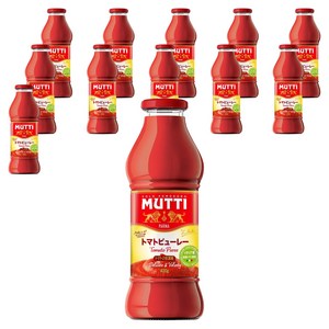 무티 토마토 퓨레, 400g, 12개