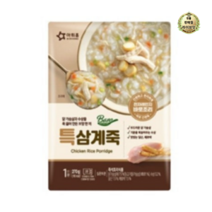 아워홈 특삼계죽, 270g, 20개