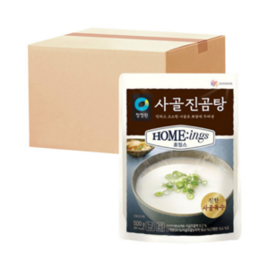 청정원 호밍스 사골진곰탕, 500g, 24개