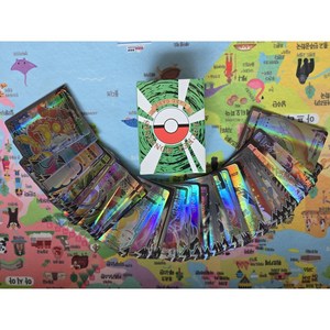 2025 영어버젼 캐릭터 카드 55장, 1개, Color100