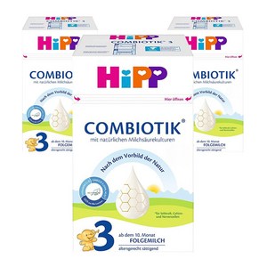 힙 콤비오틱 전분 분유 3단계, 600g, 3개