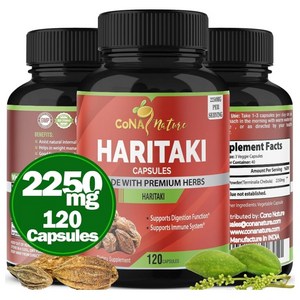 코나네이처 가자 추출물 2250mg 120캡슐, 120정, 1개