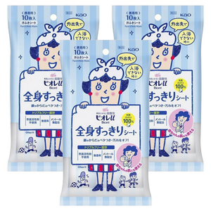 비오레 U 전신 깔끔 시트 휴대용 10개입
